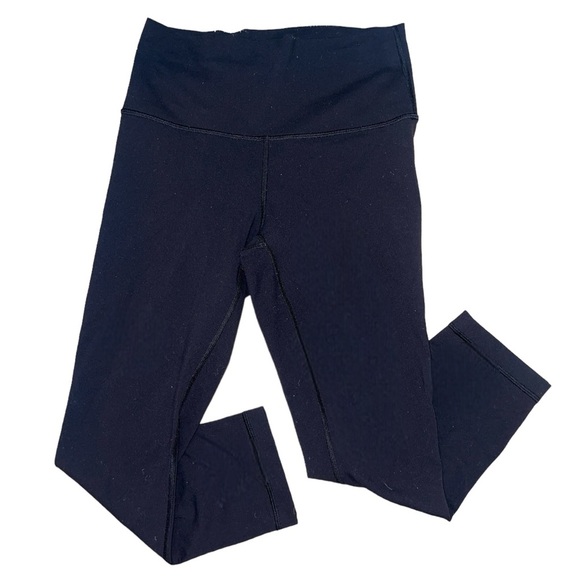 lululemon athletica Pants - Lululemon high-rise crop black align leggings women’s size 6 SOLD